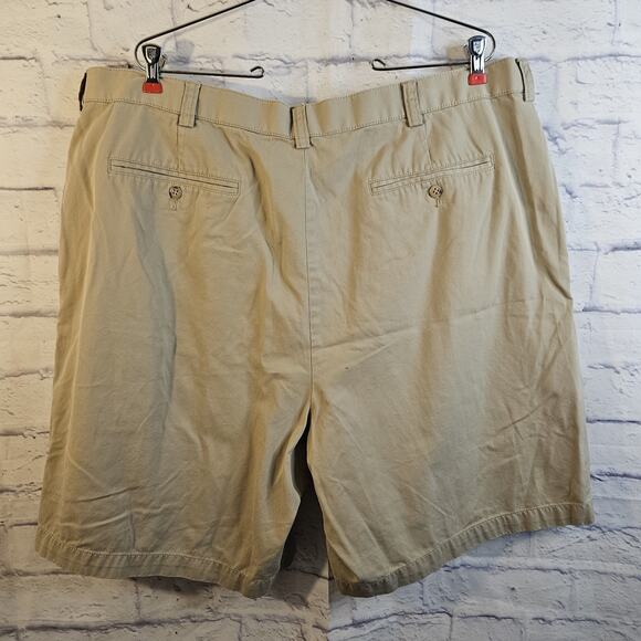Polo Ralph Lauren Shorts Mens 44B Classic Khaki Chino Big Tyler 100% Cotton - Picture 3 of 5
